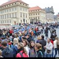 Prague - la releve de la garde du Chateau 032